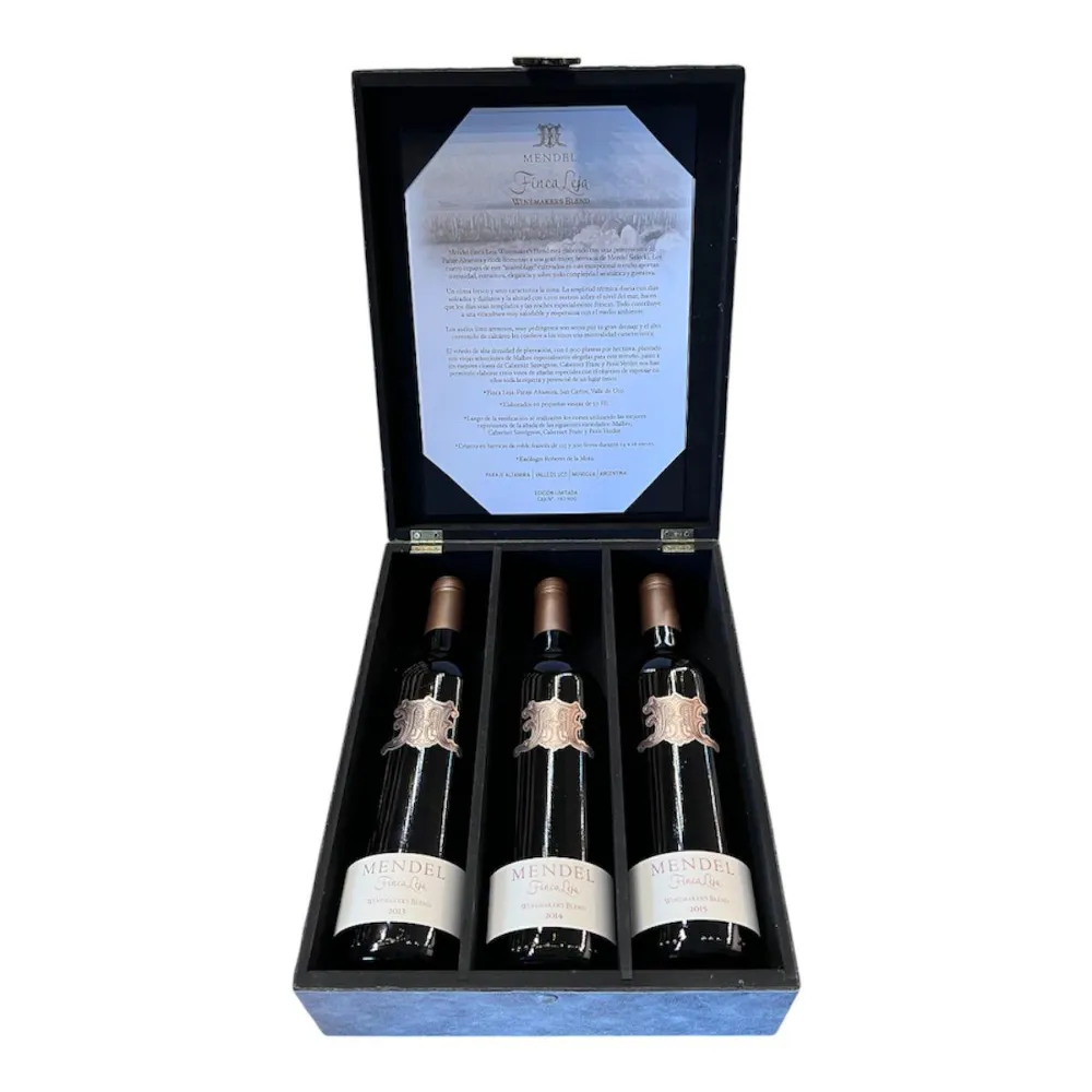 Mendel Finca Leja Blend de Enologo Coleccion Vertical 2013 -2014 -2015