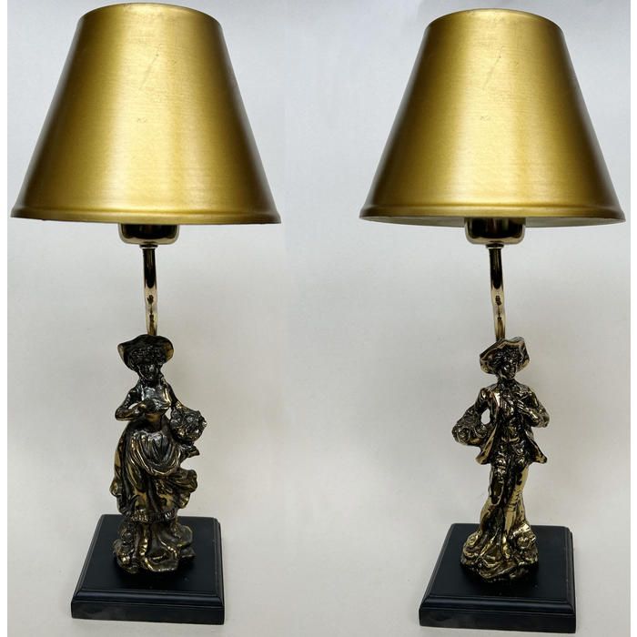 art. 600/1 _ VELADOR SUIZO Hombre-Mujer_base cuadrada