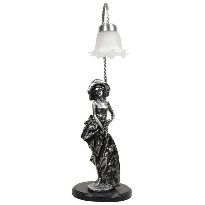 art. 700/36 _ LAMPARA MUJER ESPAÑOLA