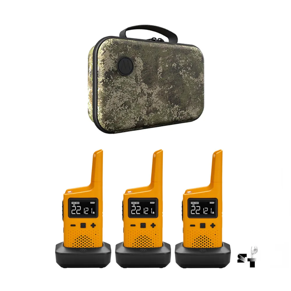 Trio de Handies Motorola T380 40 KM - 22 Canales