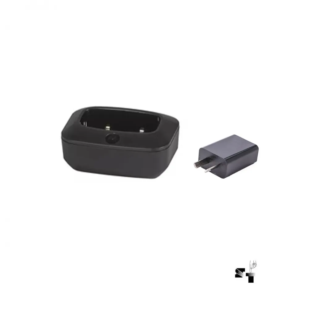 Base de carga para handies Motorola T380/T383 + Fuente 220 v