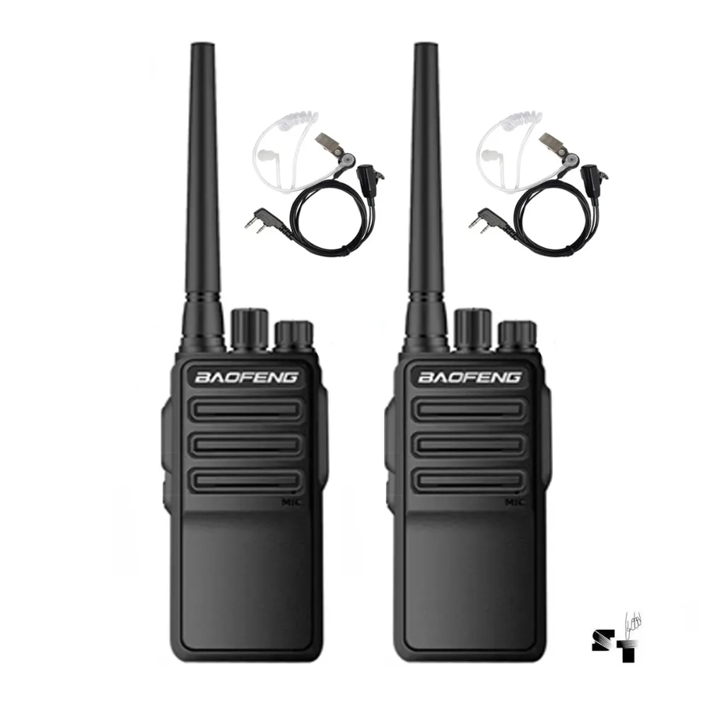 Par de Handies Baofeng BF-1904D 10W UHF + 2 Auriculares JH-801